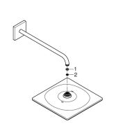 Верхній душ Grohe Rainshower хром 26563000