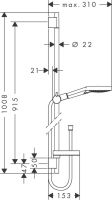Душовий гарнітур Hansgrohe Raindance Select хром 26633000