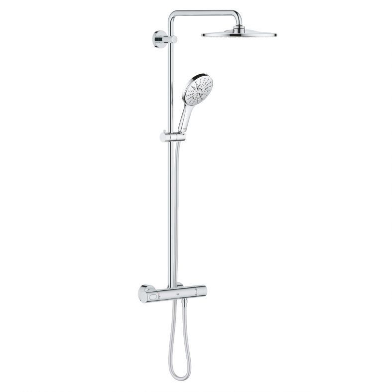 Душова система з термостатом Grohe Rainshower SmartActive хром 26647000