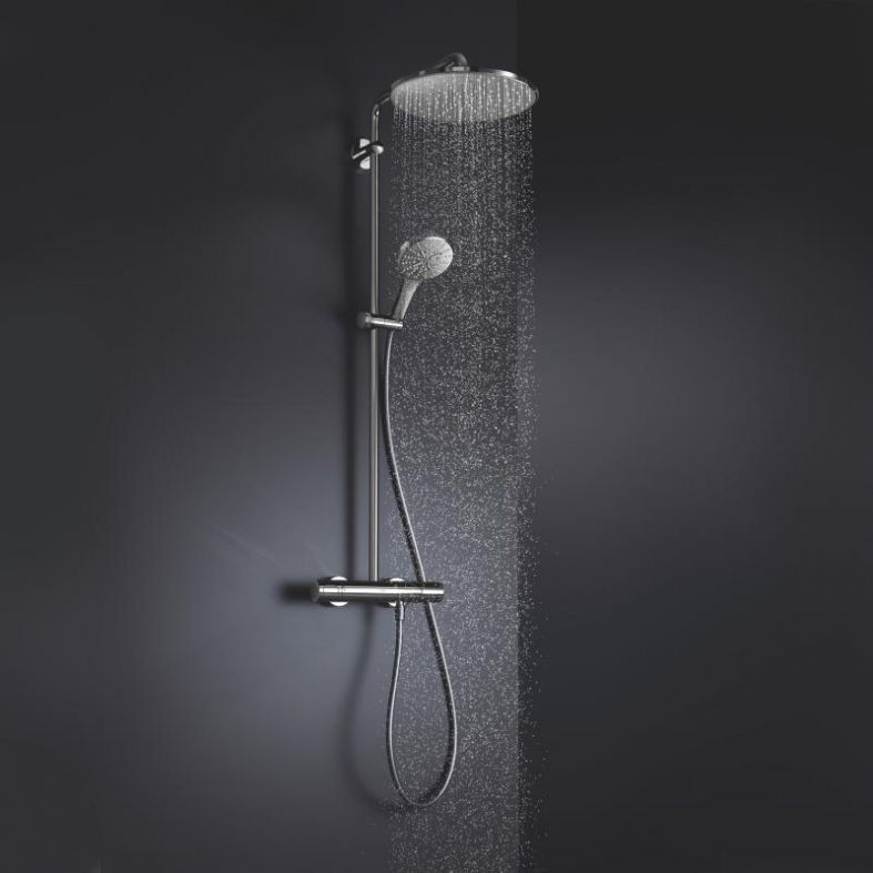 Душова система з термостатом Grohe Rainshower SmartActive хром 26647000