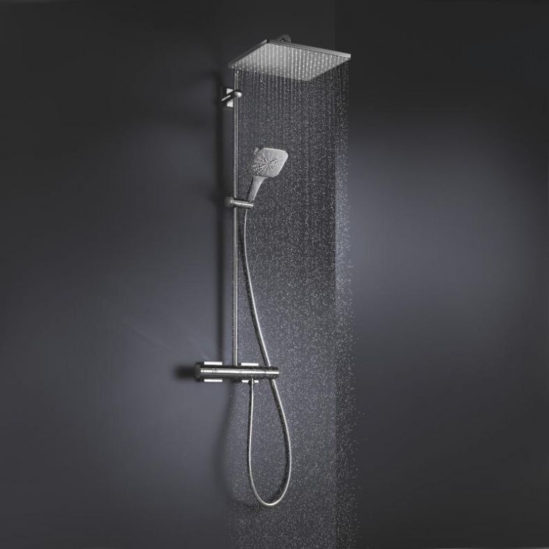 Душова система з термостатом Grohe Rainshower SmartActive хром 26649000