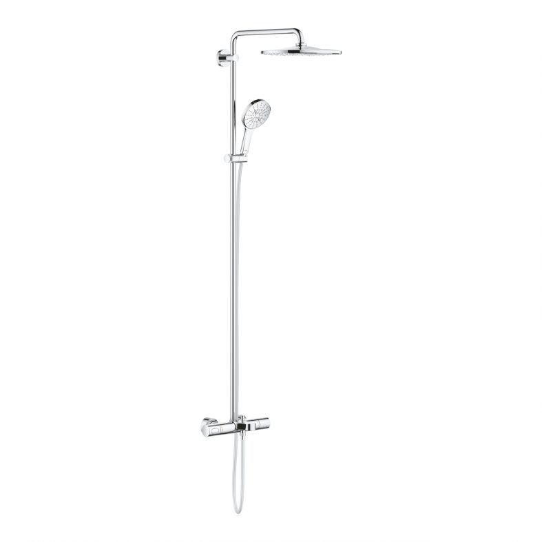 Душевая система с термостатом Grohe Rainshower SmartActive хром 26657000