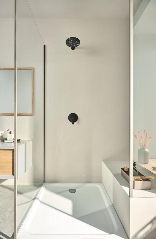 Верхній душ Grohe Tempesta чорний матовий 266682430
