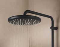 Душова система з термостатом Grohe Tempesta чорний матовий 266702431