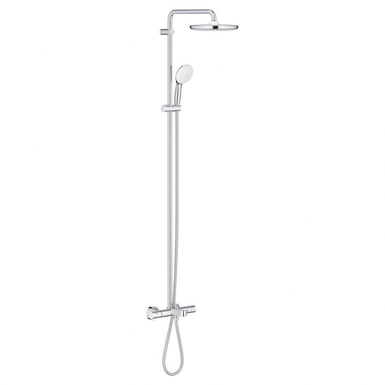 Душова система з термостатом Grohe Tempesta хром 26672001