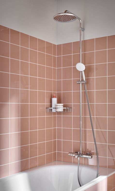 Душова система з термостатом Grohe Tempesta хром 26672001