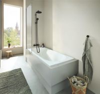 Душова система з термостатом Grohe Tempesta чорний матовий 266722431