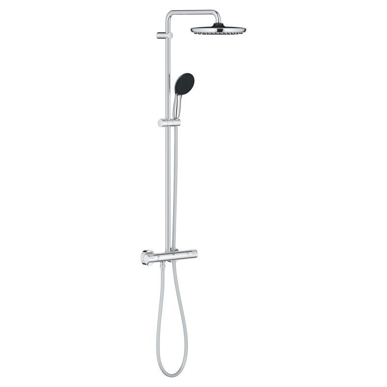 Душова система з термостатом Grohe Vitalio Start 110 хром 26677001
