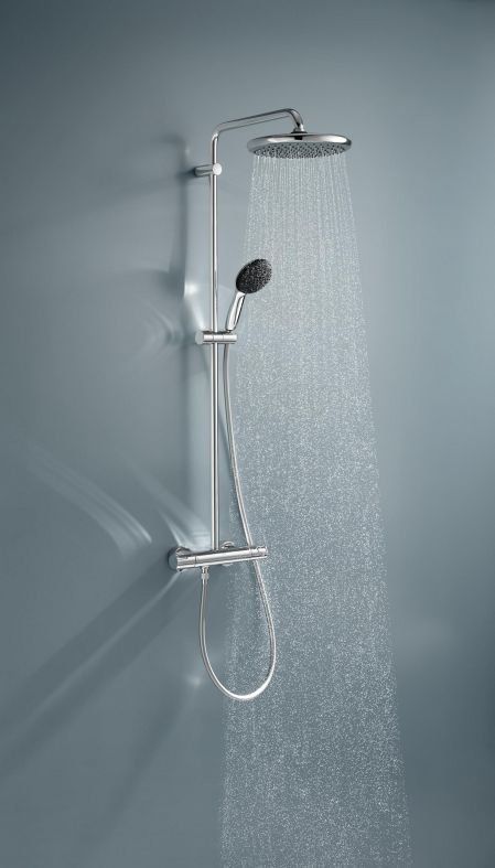 Душова система з термостатом Grohe Vitalio Start 110 хром 26677001