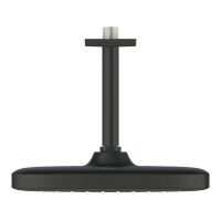 Верхній душ Grohe Tempesta Cube чорний матовий 266882430