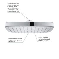 Верхній душ Grohe Vitalio Comfort хром 26695000