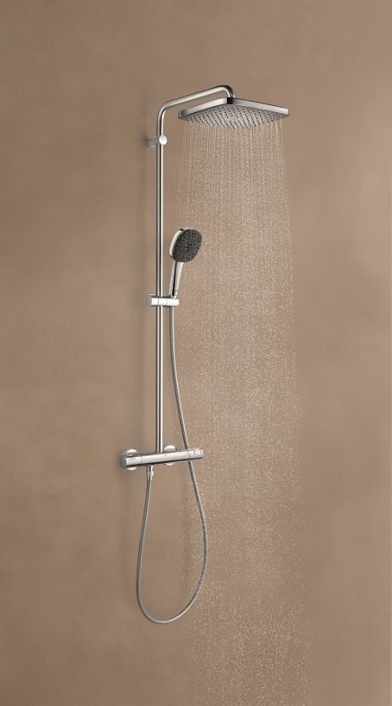 Душова система з термостатом Grohe Vitalio Comfort 110 хром 26696001