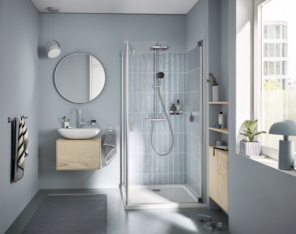 Душова система з термостатом Grohe Vitalio Comfort 110 хром 26696001