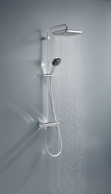 Душова система з термостатом Grohe Vitalio Comfort 110 хром 26696001