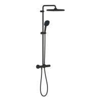 Душова система з термостатом Grohe Vitalio Comfort 110 чорний матовий 266962431
