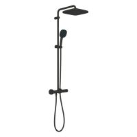 Душова система з термостатом Grohe Vitalio Comfort 110 чорний матовий 266962431
