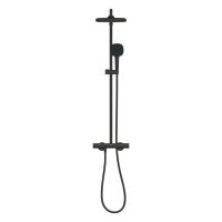 Душова система з термостатом Grohe Vitalio Comfort 110 чорний матовий 266962431