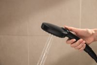Душова система з термостатом Grohe Vitalio Comfort 110 чорний матовий 266962431