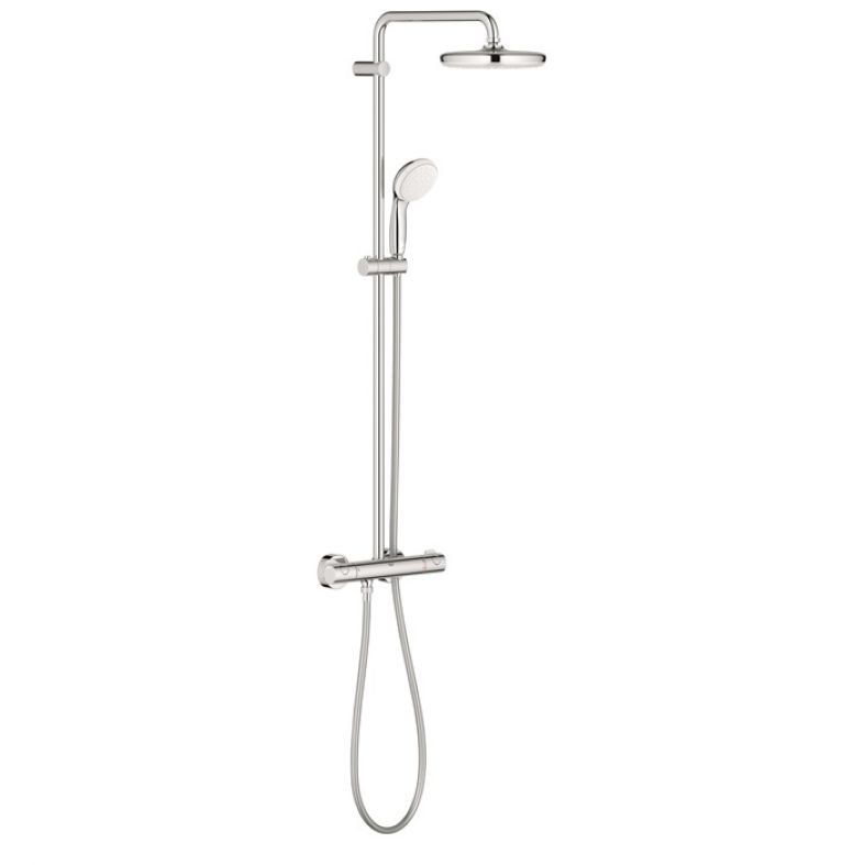 Душевая система с термостатом Grohe Tempesta Cosmopolitan хром 26699000