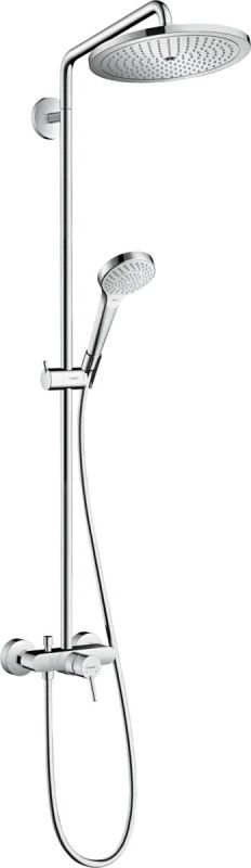 Душова система з термостатом Hansgrohe Croma Select хром 26791000