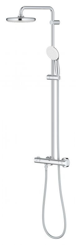 Душевая система с термостатом Grohe Tempesta хром 26811001