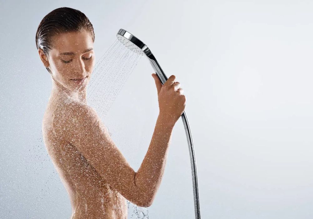 Ручной душ Hansgrohe Croma E черный матовый хром 26814340