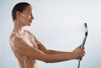 Ручной душ Hansgrohe Croma E черный матовый хром 26814340