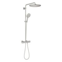 Душова система з термостатом Grohe Rainshower SmartActive суперсталь 26836DC0