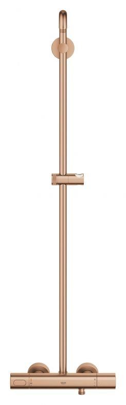 Душова система з термостатом Grohe Rainshower SmartActive теплий захід сонця матовий 26836DL0