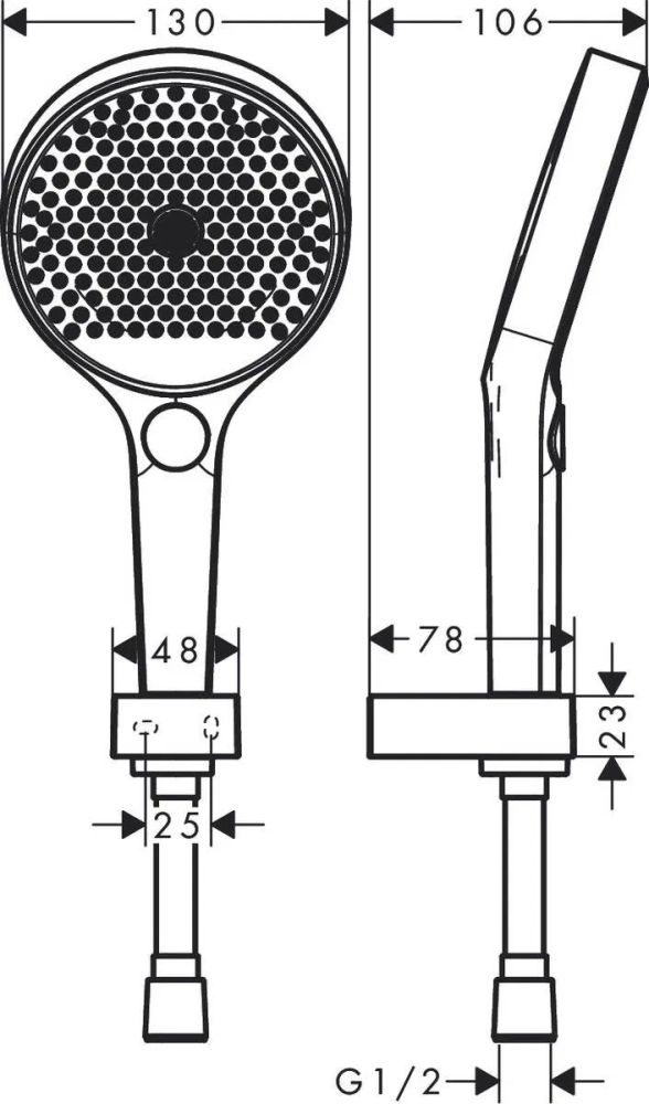 Душовий гарнітур Hansgrohe Rainfinity хром 26851000