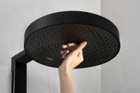 Душевая система с термостатом Hansgrohe Rainfinity черный матовый 26853670