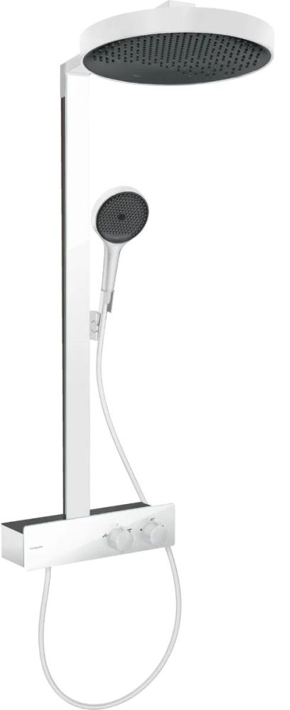 Душова система з термостатом Hansgrohe Rainfinity білий матовий 26853700