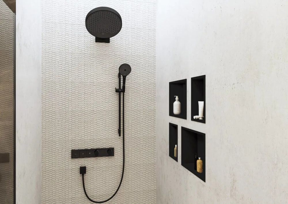 Ручний душ Hansgrohe Rainfinity чорний матовий 26864670