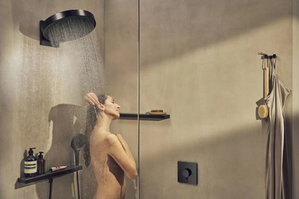 Ручний душ Hansgrohe Rainfinity чорний матовий 26864670