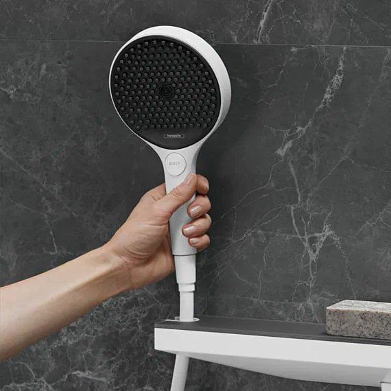 Ручний душ Hansgrohe Rainfinity білий матовий 26864700
