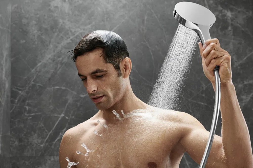 Ручний душ Hansgrohe Rainfinity золото 26864990