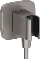Шлангове підключення Hansgrohe Fixfit Q чорний матовий хром 26887340