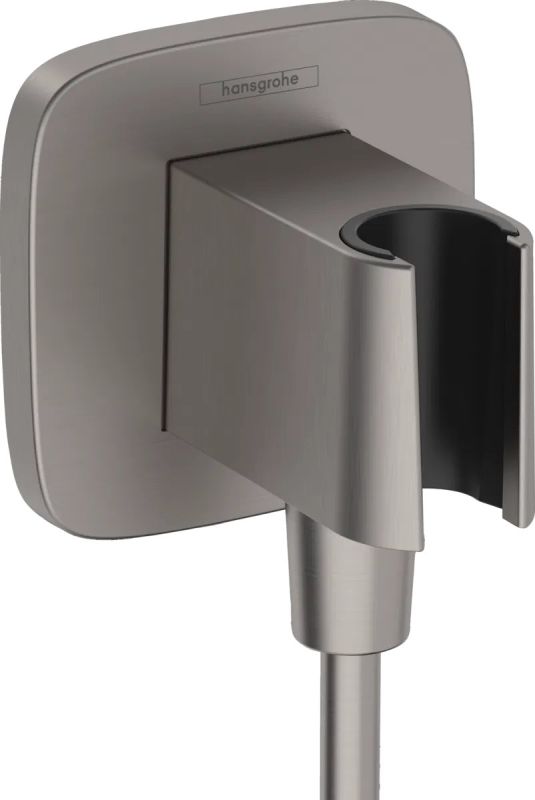 Шлангове підключення Hansgrohe Fixfit Q чорний матовий хром 26887340