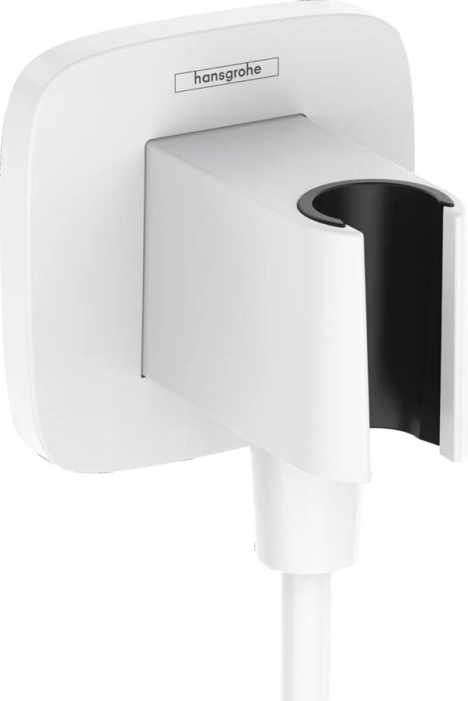 Шланговое подключение Hansgrohe Fixfit Q белый матовый 26887700