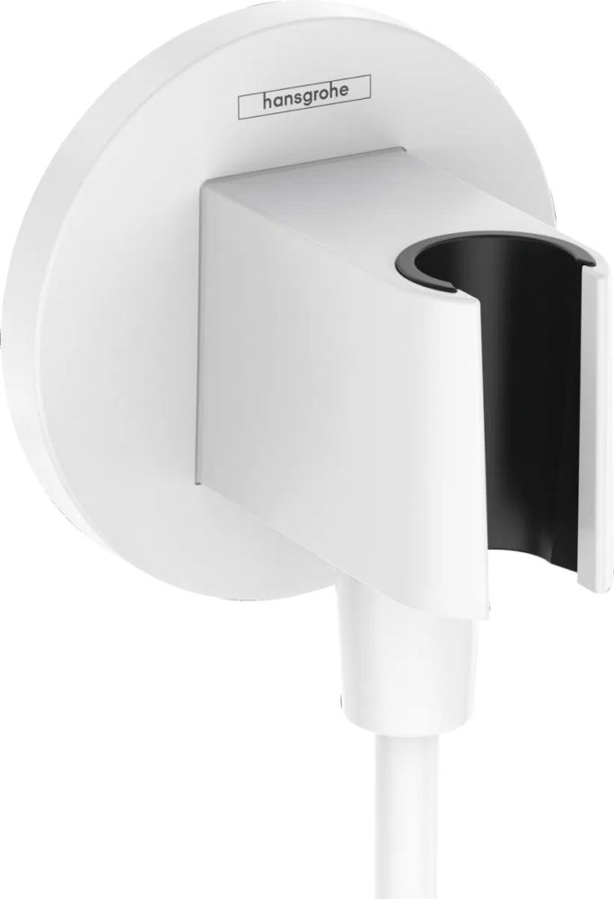 Шланговое подключение Hansgrohe Fixfit S белый матовый 26888700