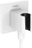 Шланговое подключение Hansgrohe Fixfit E белый матовый 26889700