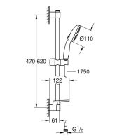 Душовий гарнітур Grohe Tempesta 110 хром 26918003