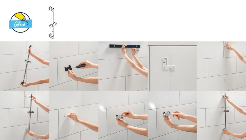 Душевой гарнитур Grohe Vitalio Start 110 хром 26952001