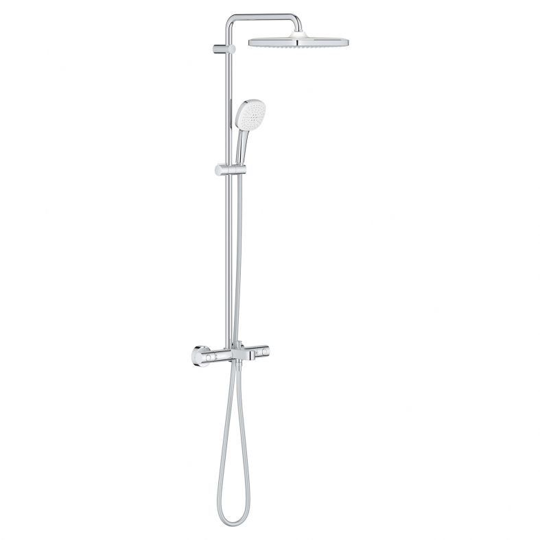 Душевая система с термостатом Grohe Tempesta хром 26975001