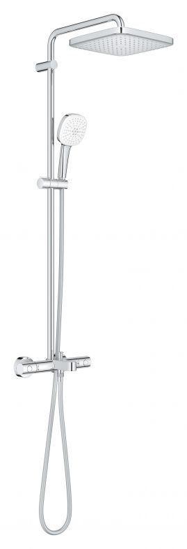 Душова система з термостатом Grohe Tempesta хром 26975001