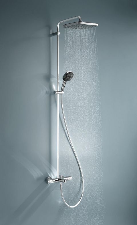 Душова система з термостатом Grohe Vitalio Comfort 110 хром 26984001