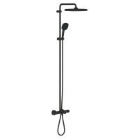 Душова система з термостатом Grohe Vitalio Comfort 110 чорний матовий 269842431