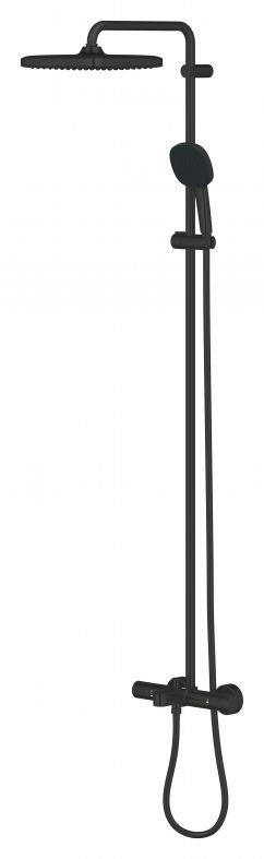 Душова система з термостатом Grohe Vitalio Comfort 110 чорний матовий 269842431