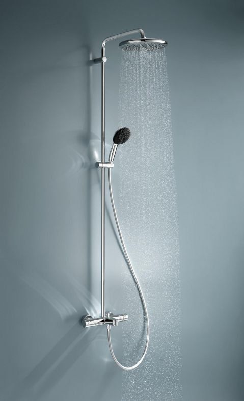 Душова система з термостатом Grohe Vitalio Start 110 хром 26988001