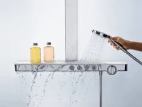 Душова система з термостатом Hansgrohe Rainmaker Select хром 27029400